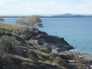 The coastline above Evans Head